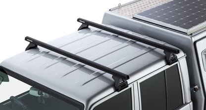 Heavy Duty RL150 Black 2 Bar Roof Rack