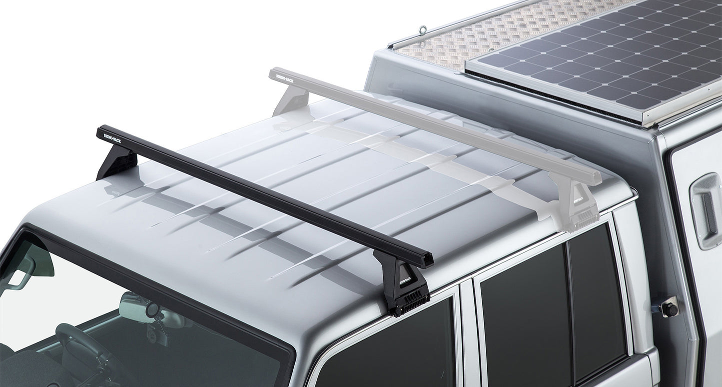 Heavy Duty RL150 Black 1 Bar Roof Rack