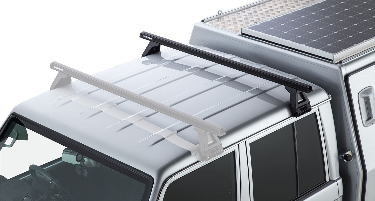 Heavy Duty RL150 Black 1 Bar Roof Rack