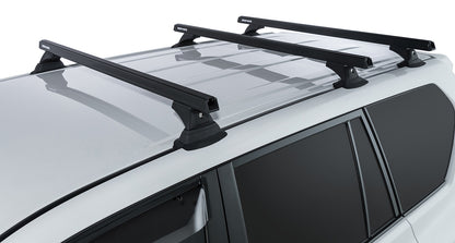 Heavy Duty RCH Black 3 Bar Roof Rack