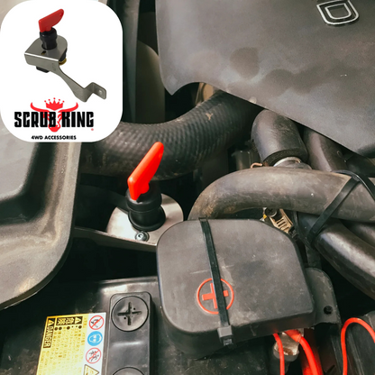 2017-2021 Landcruiser 200 Series 12V Winch/Battery Isolator Switch & Mount