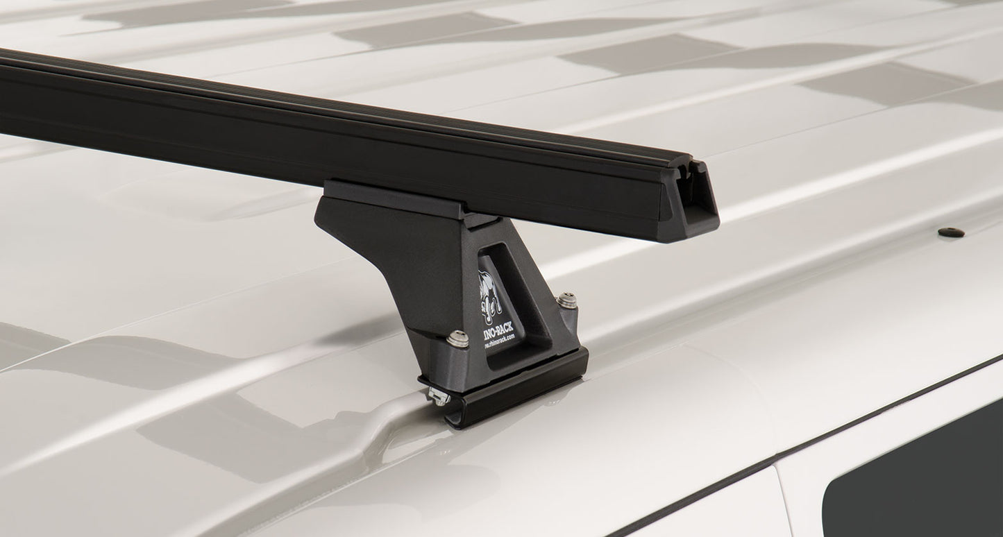 Heavy Duty RLTF Black 3 Bar Roof Rack