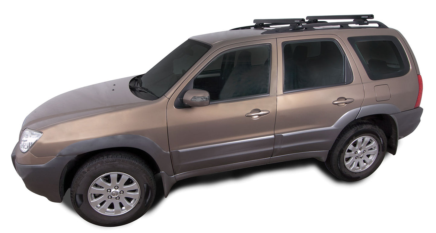 Heavy Duty CXB Black 2 Bar Roof Rack