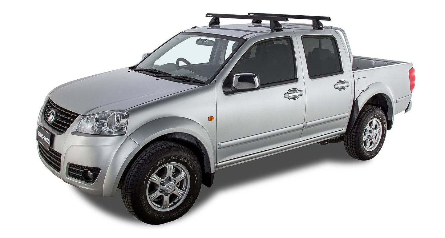 Heavy Duty 2500 Black 2 Bar Roof Rack