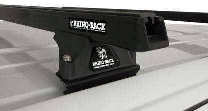 Heavy Duty RLTP Black 2 Bar Roof Rack
