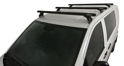 Heavy Duty RLTP Black 3 Bar Roof Rack