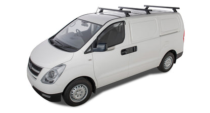 Heavy Duty RLTF Black 3 Bar Roof Rack