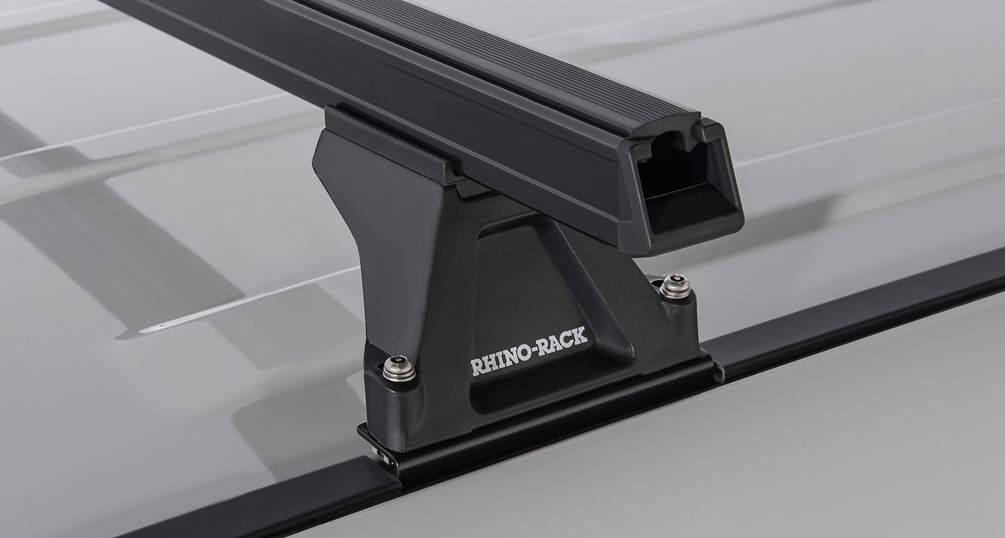Heavy Duty RLTF Black 3 Bar Roof Rack