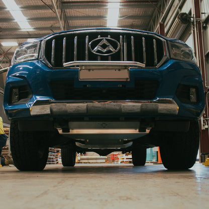 2017-2022 LDV T60 4mm Stainless Steel- Front, Sump, Transmission and Transfer Case Bash Plates