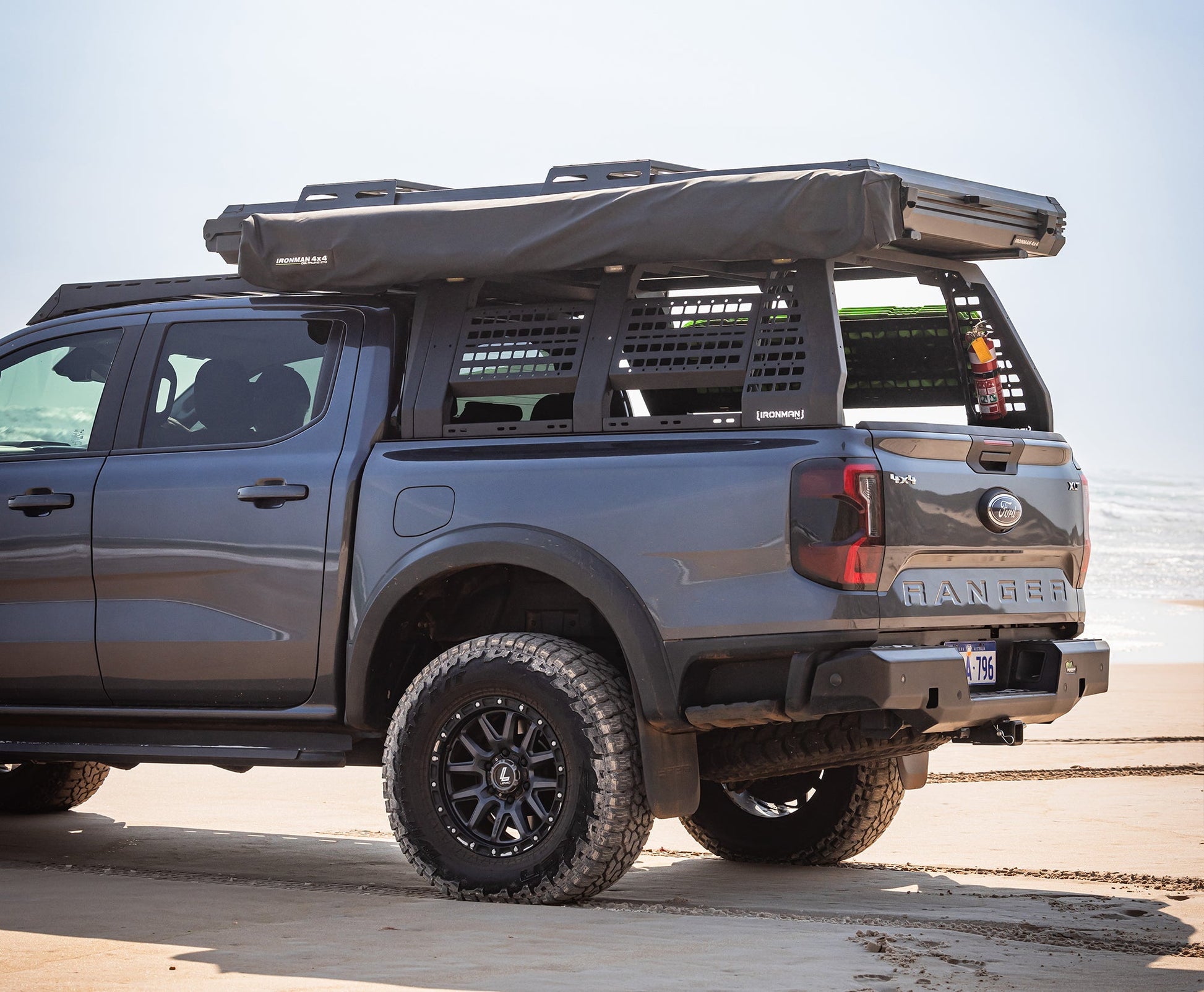 ford ranger tent rack Raid Ute Tub Rack for Ford Ranger PY (Next Gen) – Truracks Western Towbars and Bullbars