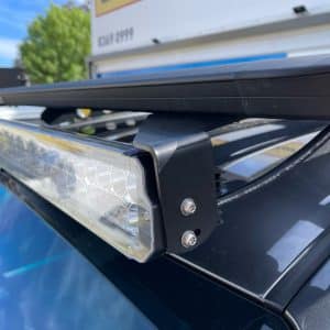 Nitro Maxx Light Bar Brackets to suit Rhino Pioneer Platform (below rack)